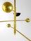 Italian Brass Adjustable Counterweight Lamp in the style of Stilnovo, 1960s 5