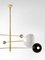 Italian Brass Adjustable Counterweight Lamp in the style of Stilnovo, 1960s 3