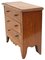 Georgian Mahogany Miniature Chest of Drawers, 1790s 9