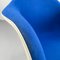 Butaca Pac con carcasa de fibra de vidrio azul de Charles and Ray Eames para Vitra, Alemania, años 70, Imagen 5