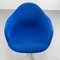 Butaca Pac con carcasa de fibra de vidrio azul de Charles and Ray Eames para Vitra, Alemania, años 70, Imagen 4