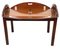Oval Mahogany Butler's Tray on Stand, 1790s 8