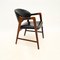 Silla escandinava vintage de cuero de Ingmar Relling para Westnofa, 1960, Imagen 3