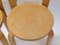 K65 Hocker von Alvar Aalto für Artek, 1960er, 4er Set 6