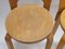 K65 Hocker von Alvar Aalto für Artek, 1960er, 4er Set 13