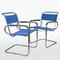 Bauhaus No B46 Tubular Armchairs from Thonet, 1930s, Set of 2 1