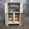 Vintage Pharmacy Style Double Sided Medical Display Cabinet with Glass Shelves 7