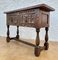 Console Sculptée à la Main avec Tiroirs, Espagne, 1920s 6