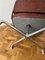 Silla de vestíbulo ES 108 de cuero marrón de Charles and Ray Eames para Vitra, años 60, Imagen 13