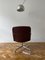 Silla de vestíbulo ES 108 de cuero marrón de Charles and Ray Eames para Vitra, años 60, Imagen 4