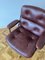 ES 108 Lobby Chair in Brown Leather by Charles and Ray Eames for Vitra, 1960s, Image 9