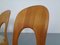 Morten Dining Chairs in Teak by Niels Koefoed for Hornslet Møbelfabrik, 1960s, Set of 4, Image 11