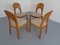 Morten Dining Chairs in Teak by Niels Koefoed for Hornslet Møbelfabrik, 1960s, Set of 4, Image 8