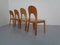 Morten Dining Chairs in Teak by Niels Koefoed for Hornslet Møbelfabrik, 1960s, Set of 4, Image 6