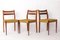 Sillas de comedor Mid-Century modernas de teca de Habeo, Alemania, años 60. Juego de 4, Imagen 5