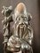 Chinesischer Künstler, Figurative Statuen, 1890er-1910er, Holz, 2er Set 10