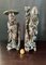 Chinesischer Künstler, Figurative Statuen, 1890er-1910er, Holz, 2er Set 5