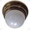 Antique Viennese Rail Ceiling Light by Otto Wagner 5