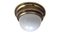 Antique Viennese Rail Ceiling Light by Otto Wagner 3