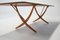 Table de Salle à Manger Modèle 304 Sabre par Hans J. Wegner pour Andreas Tuck, Danemark, 1950s 4