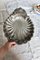 Grand Plat Coquillage Vintage en Métal Argenté, 1970s 2
