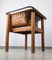 Handcrafted Braided Chestnut Chair, 1980s, Image 2