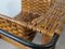 Handcrafted Braided Chestnut Chair, 1980s 16