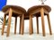 Demi-Lune Coffee Tables, Denmark, 1960s, Set of 3 15