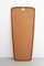 Moderner dänischer Wandspiegel aus Teak & Messing, 1950er 14