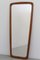 Moderner dänischer Wandspiegel aus Teak & Messing, 1950er 17