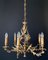 Italian Bronze Chandelier, 1930s 1