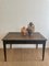 French Oak Dining Table with Drawers, Image 4