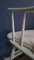 Braced White Wooden Rocking Chair, Scandinavia, 1960s, Image 6