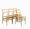 Superleggera Chairs by Gio Ponti for Cassina, Italy, 1960s, Set of 4 2