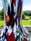 Murano Vase with Multi-Flowered Murrine 9