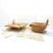 Extendable Oak Coffee Table by Van Den Berghe, 1970s, Image 2