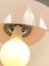Space Age White Pendant Lamp from Guzzini, 1960s 19