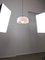 Space Age White Pendant Lamp from Guzzini, 1960s 15