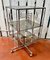 Chrome Steel Revolving Bookcase in the style of DLG Max Sauze, Image 4