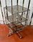 Chrome Steel Revolving Bookcase in the style of DLG Max Sauze, Image 3