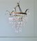 Crystal 3-Tier Waterfall Chandelier, 1920s 2