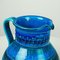 Mid-Century Italian Rimini Blu Ceramic Jar attributed to Aldo Londi for Bitossi, 1960s 8