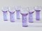 Chameleon Aperitif Drinking Glasses attributed to Sergio Asti for Arnolfo Di Cambio, Italy, 1970, Set of 6, Image 10