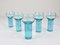 Chameleon Aperitif Drinking Glasses attributed to Sergio Asti for Arnolfo Di Cambio, Italy, 1970, Set of 6, Image 9