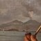 Duranti, Neapolitan Fisherman, 1870, Oil on Canvas, Framed 2