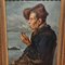 Duranti, Neapolitan Fisherman, 1870, Oil on Canvas, Framed 10