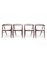 Danish Teak Dining Chairs by Ejner Larsen & Aksel Bender Madsen, 1960s, Set of 4, Image 1
