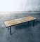 Mid-Century Minimalist Ceramic Tile Coffee Table, France, 1960s 1