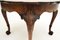 Antique Figured Walnut Pie Crust Coffee Table, 1920s 7