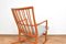 Mecedora Ml33 de roble de Hans J. Wegner para A / S Mikael Laursen, años 50, Imagen 8